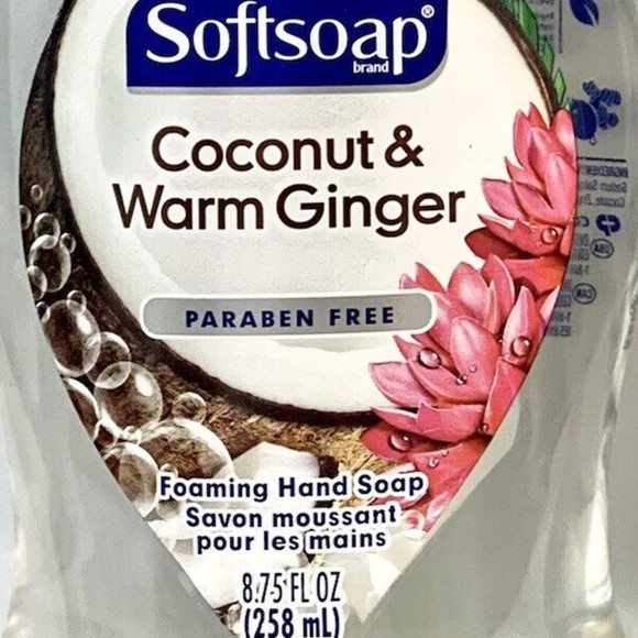 Softsoap Coconut & Warm Ginger Foaming Hand Soap Wash Pump 8.75 oz NEW rare - Picture 2 of 2